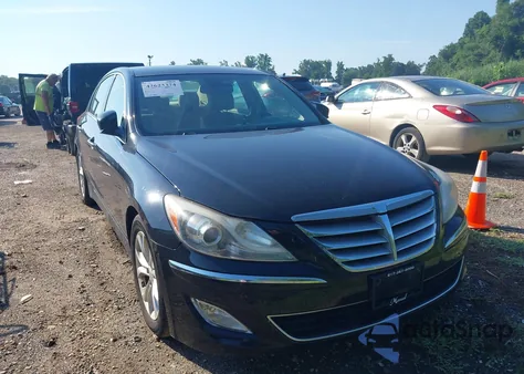 2012 Hyundai Genesis 3.8 из США, поврежденный, VIN KMHGC4DD3CU201622